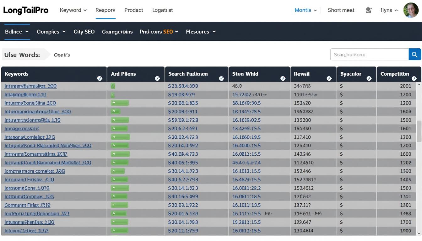 apprenez à optimiser votre référencement grâce à longtailpro, un outil puissant pour trouver des mots-clés longue traîne et booster la visibilité de votre site.