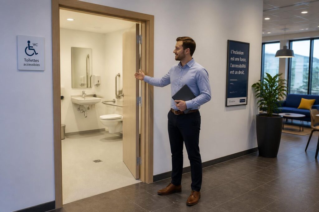 découvrez les obligations des employeurs en matière d'accessibilité sanitaire pour les personnes à mobilité réduite (pmr) selon le code du travail, afin d'assurer un environnement inclusif et conforme aux réglementations.