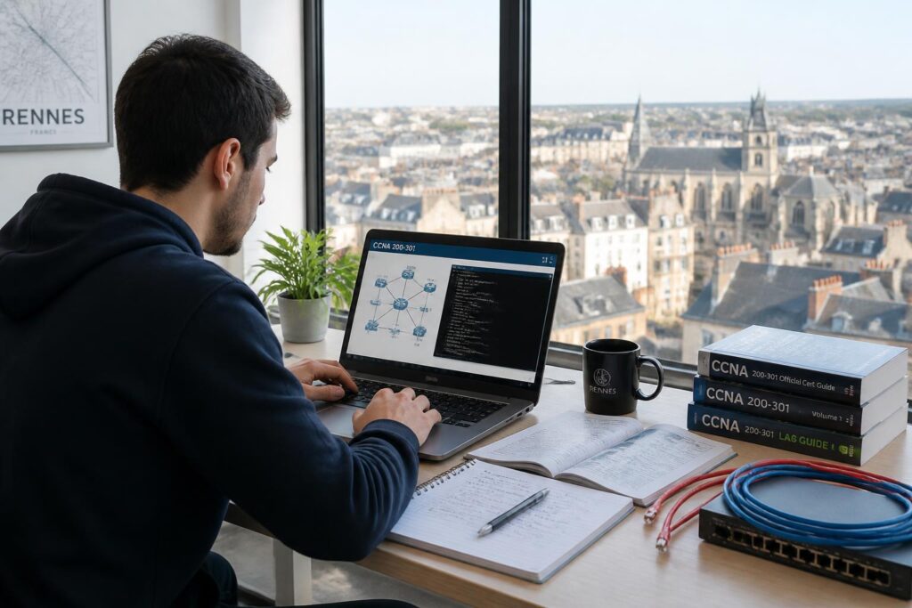 découvrez la formation ccna à rennes et développez les compétences essentielles pour propulser votre carrière dans les réseaux informatiques. maîtrisez les technologies clés et boostez votre employabilité dans le domaine it.