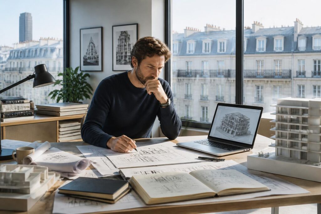 découvrez le salaire moyen d'un architecte en france et les facteurs qui influencent ses revenus dans le secteur du bâtiment.