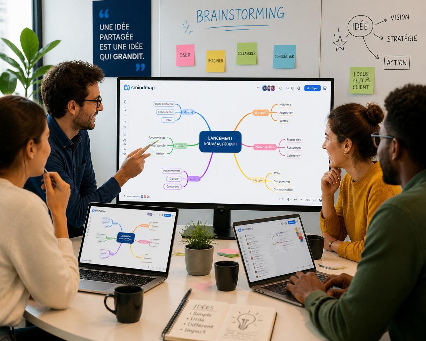 découvrez smindmap, l'outil innovant qui stimule la créativité et augmente la productivité au sein de votre entreprise. simplifiez la gestion des idées et optimisez vos projets dès aujourd'hui.