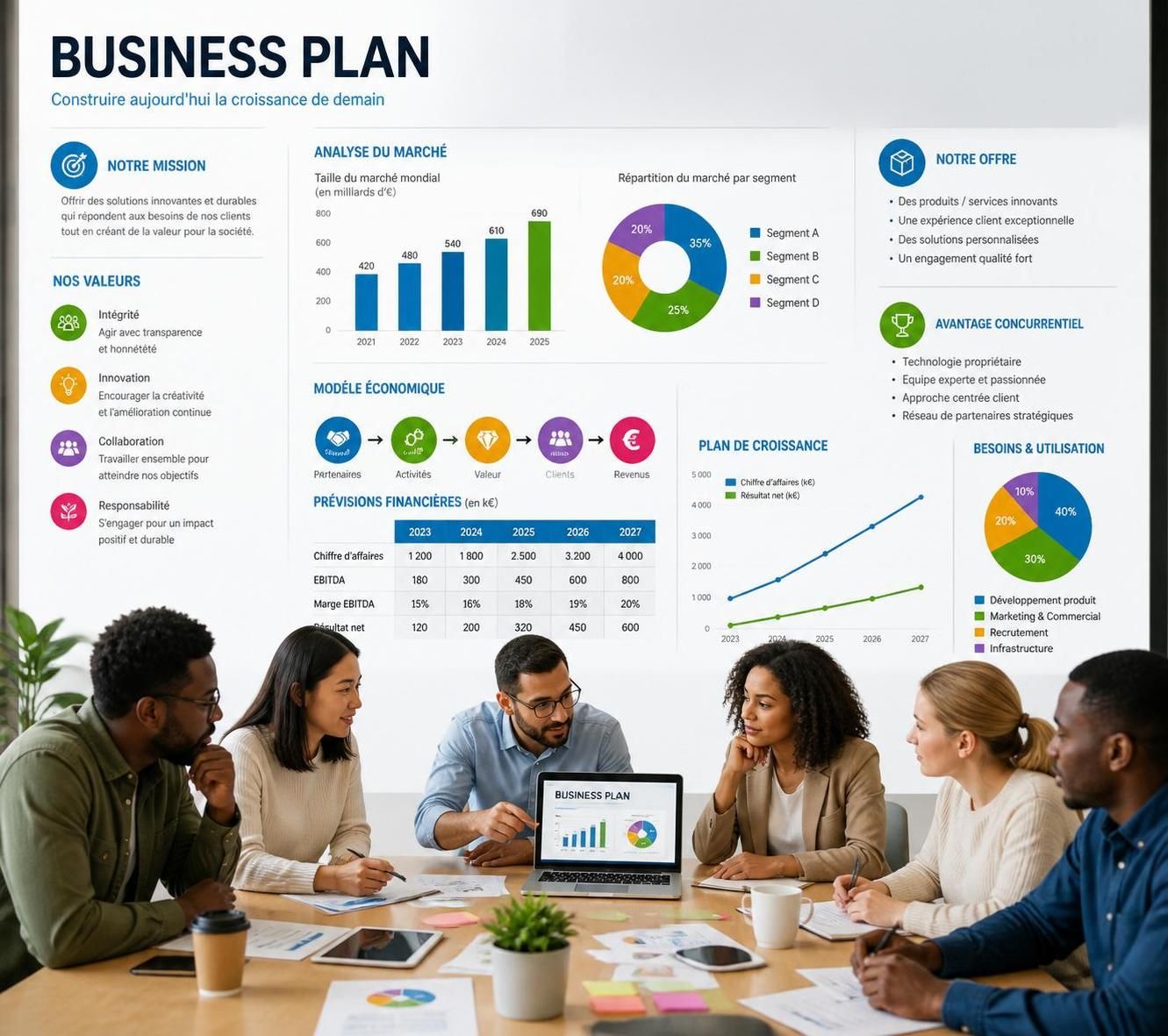 découvrez des exemples de business plans efficaces et les modèles qui captivent les investisseurs exigeants pour maximiser vos chances de succès.