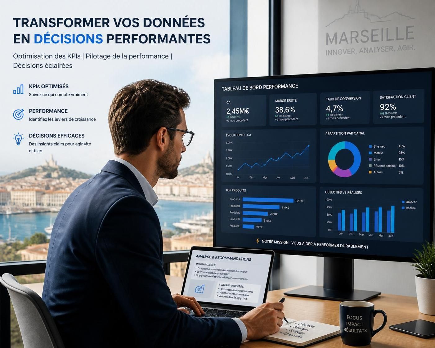 découvrez comment optimiser vos indicateurs clés sur votre dashboard pour améliorer la performance de votre entreprise et prendre des décisions stratégiques efficaces.