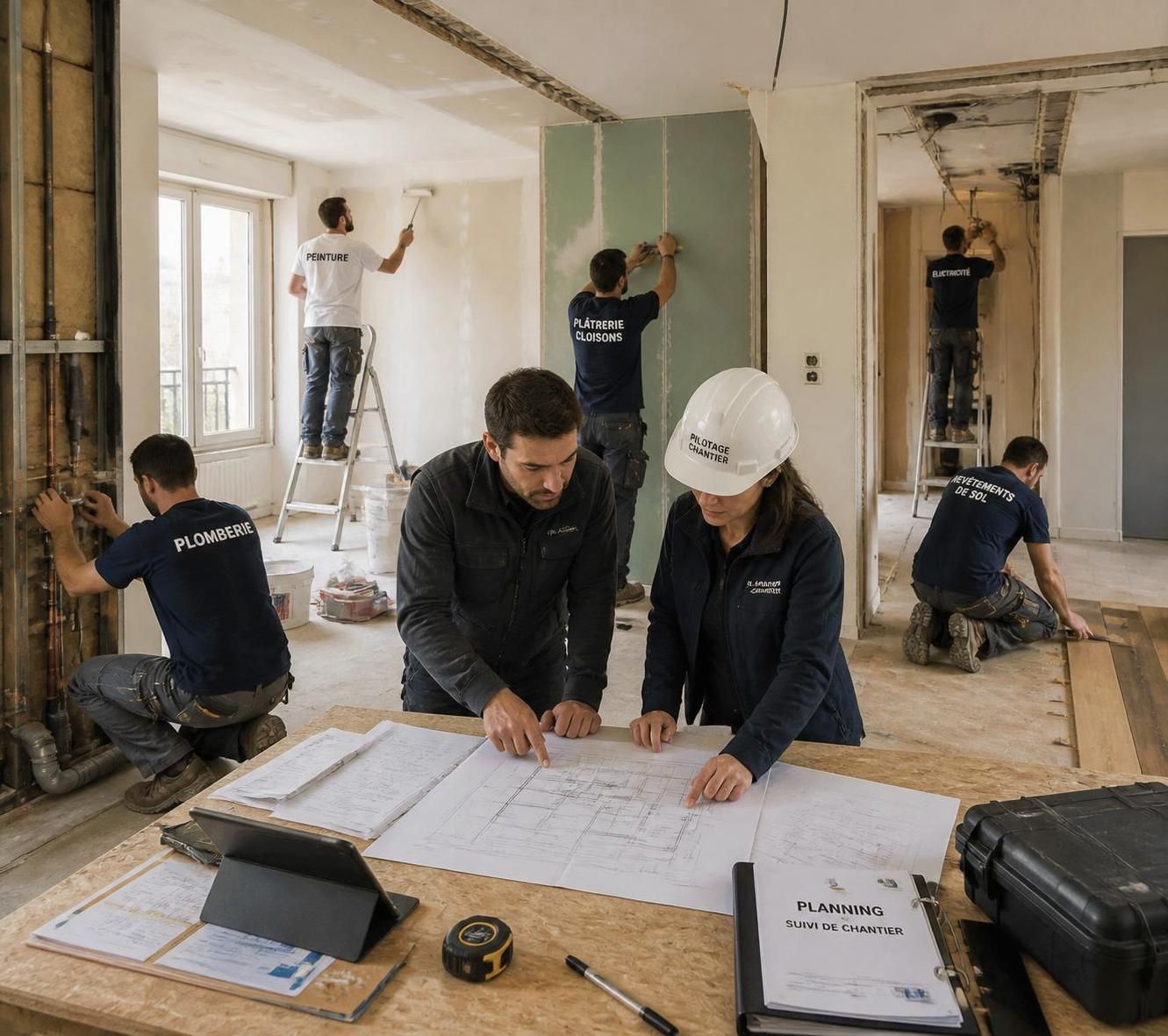 découvrez comment choisir le meilleur partenaire pour vos travaux de rénovation tous corps d'état et garantir la réussite de vos projets.