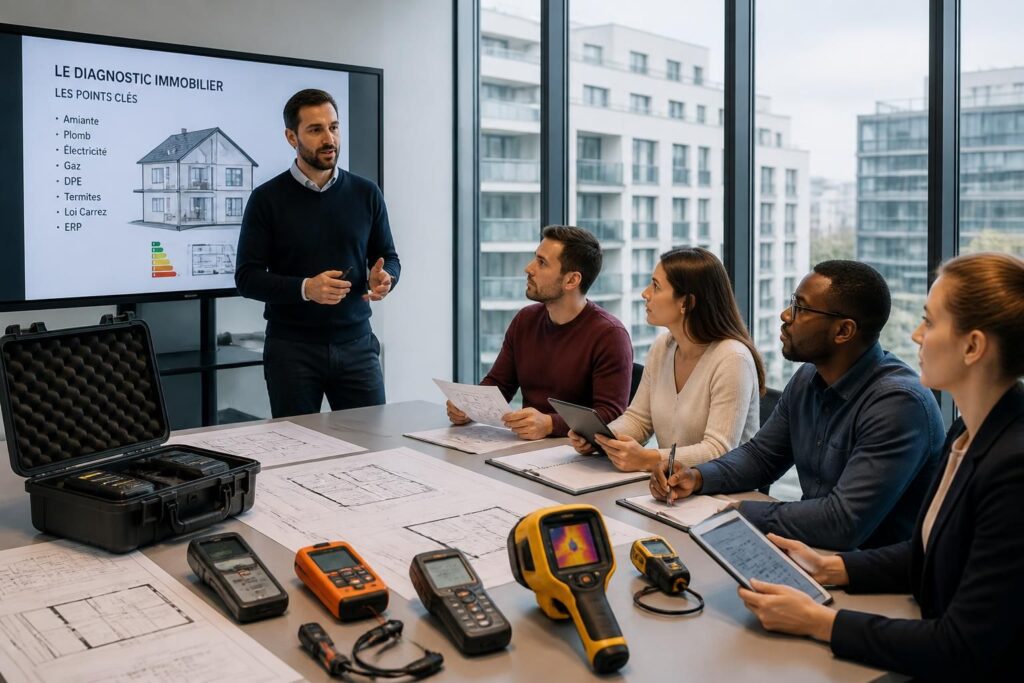 découvrez les compétences indispensables pour réussir en tant que diagnostiqueur immobilier grâce à notre formation complète et adaptée aux exigences du métier.