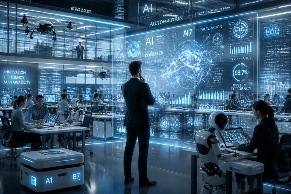 découvrez les enjeux majeurs de l'ia sans limite pour les entreprises à l'ère du tout automatisé : opportunités, défis et stratégies pour réussir la transformation digitale.