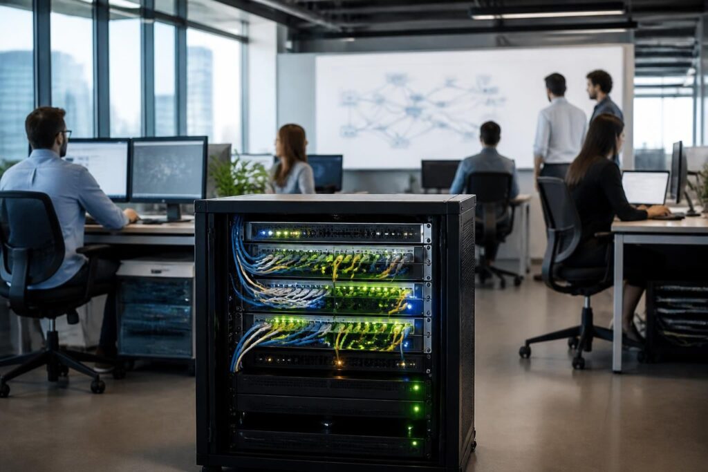 découvrez ce qu'est un réseau informatique et pourquoi il est crucial pour la communication, la sécurité et l'efficacité des entreprises modernes.