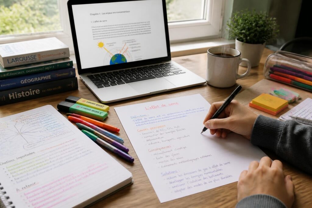 découvrez nos exemples et astuces pratiques pour créer des fiches de révision efficaces et réussir vos études avec méthode et organisation.