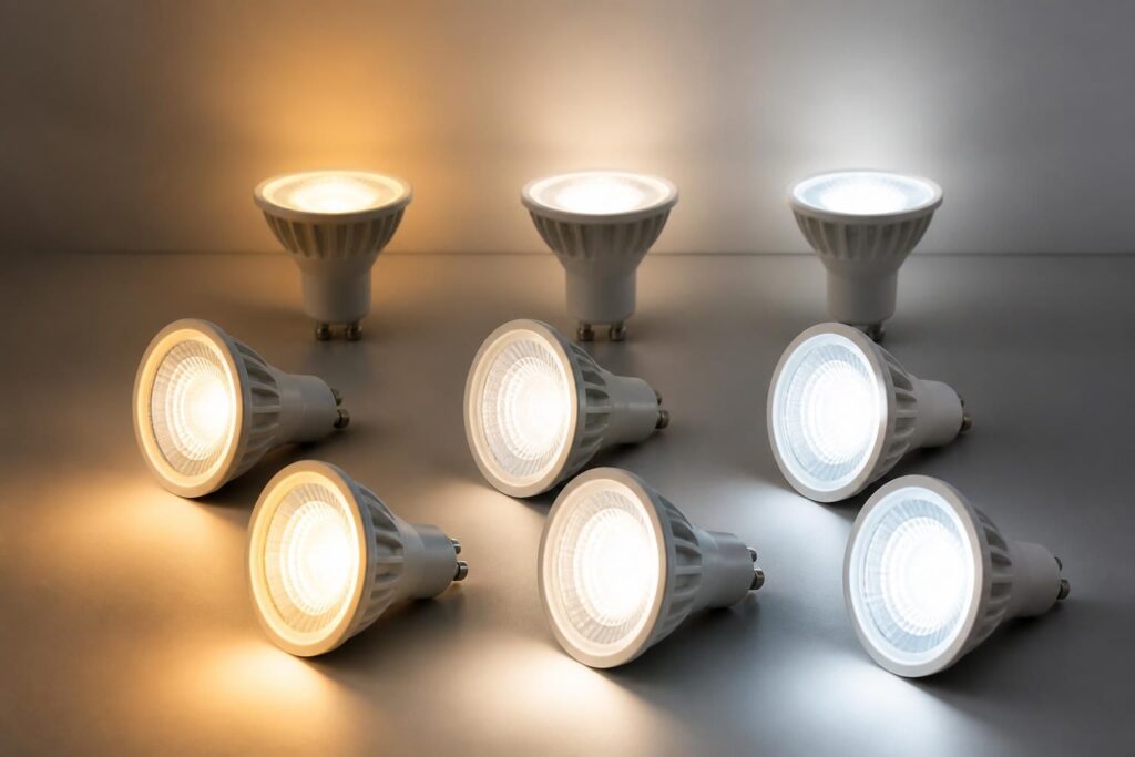 découvrez les différents modèles d'ampoules aerospot 6w 230v disponibles en températures de couleur 3000k, 4000k et plus, avec leurs prix détaillés pour un choix éclairé.