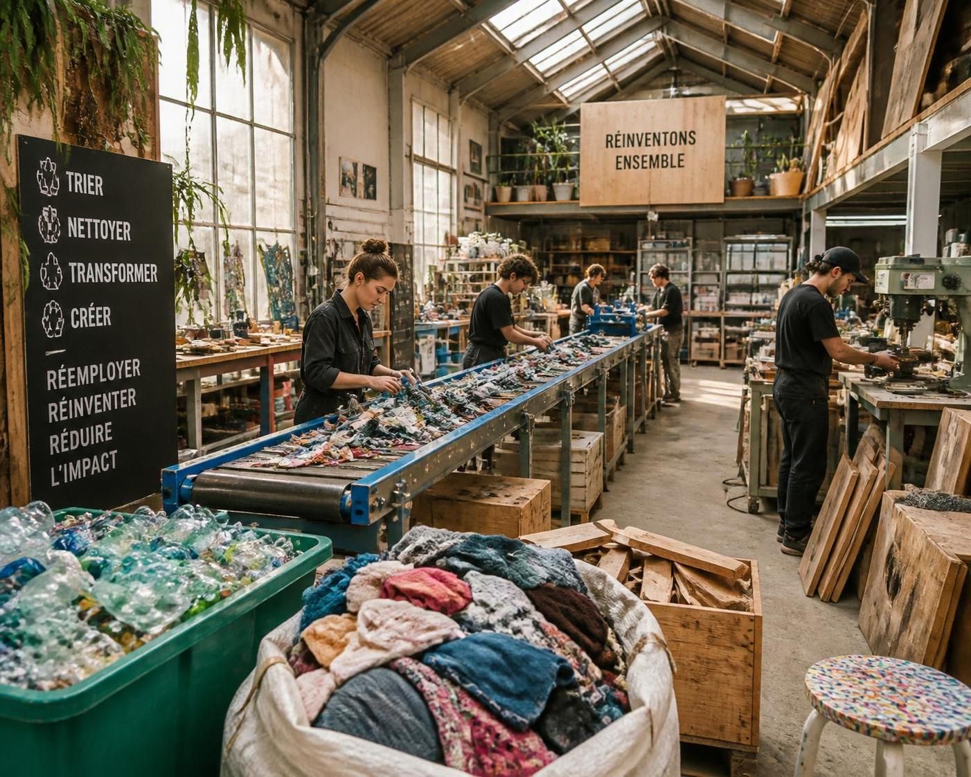 découvrez comment l'upcycling en entreprise permet de transformer les déchets en opportunités durables, alliant innovation écologique et responsabilité sociale pour un avenir plus vert.