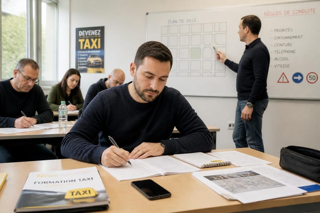 découvrez si la formation taxi est difficile à suivre, les compétences requises, et des conseils pour réussir facilement votre formation.