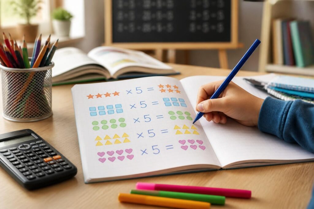 découvrez des astuces et méthodes simples pour apprendre facilement la table de 5 et maîtriser la multiplication rapidement.