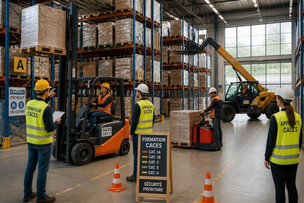 découvrez les différentes catégories de chariots élévateurs caces et les formations indispensables pour une utilisation sécurisée et conforme aux normes en vigueur.