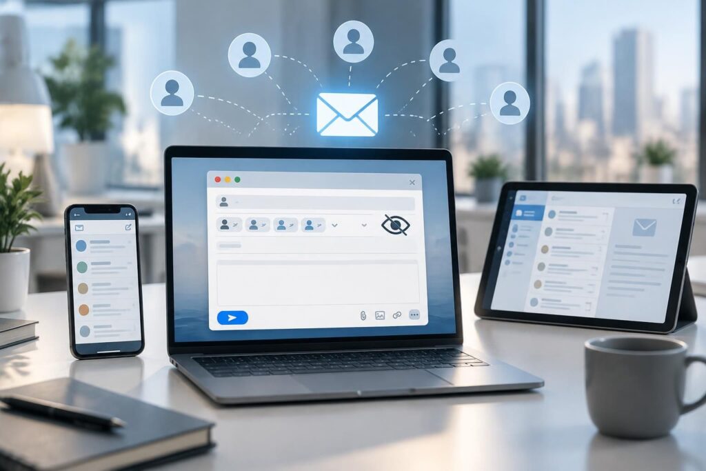découvrez comment utiliser la copie cachée (cci) dans outlook, gmail et mail sur mac pour envoyer des e-mails sans révéler les destinataires.
