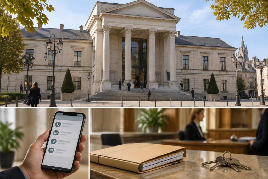 retrouvez les coordonnées du tribunal judiciaire de melun, les informations sur son greffe et les contacts utiles pour vos démarches.